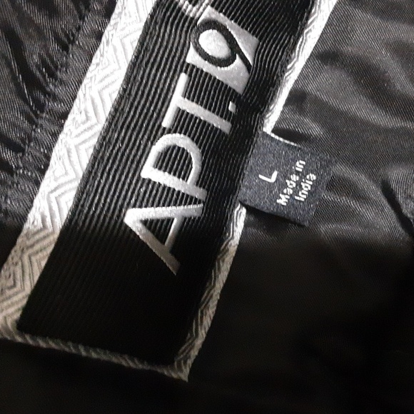 Apt. 9 Jackets Coats men M Midweight Charcoal Puffer Vest comfy retro - Picture 6 of 9